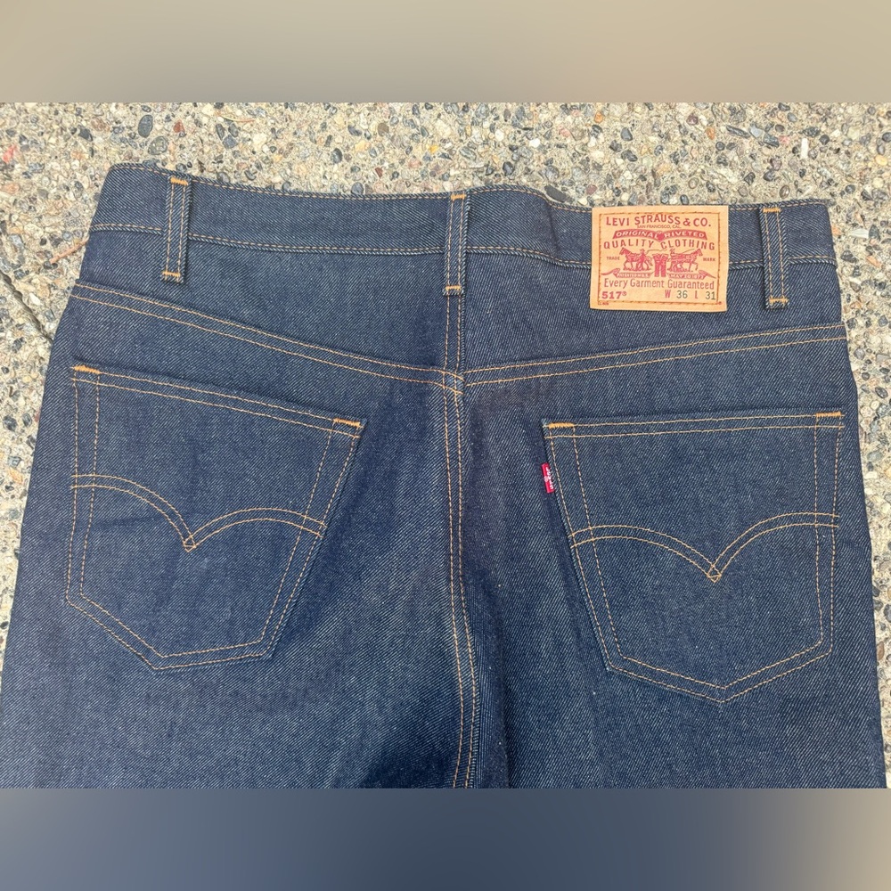 Vintage Levi’s 517 U.S.A. 36X31 jeans - Picture 4 of 9